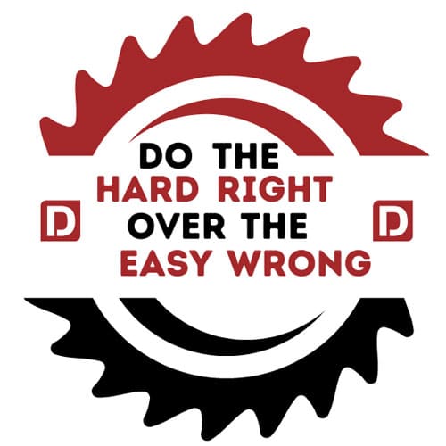 Do the Hard Right Over the Easy Wrong
